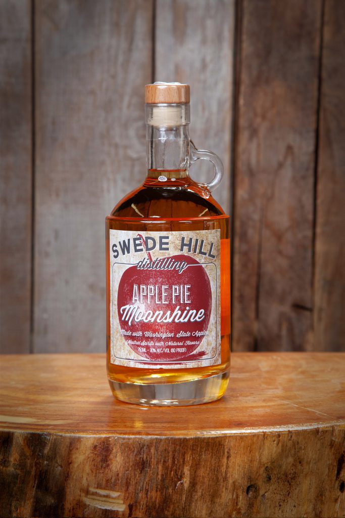 Apple Pie Moonshine, 750ml - Swede Hill Distillery